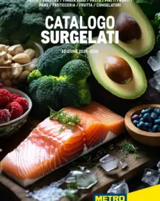Metro – Catalogo Surgelati 01/01 – 31/12